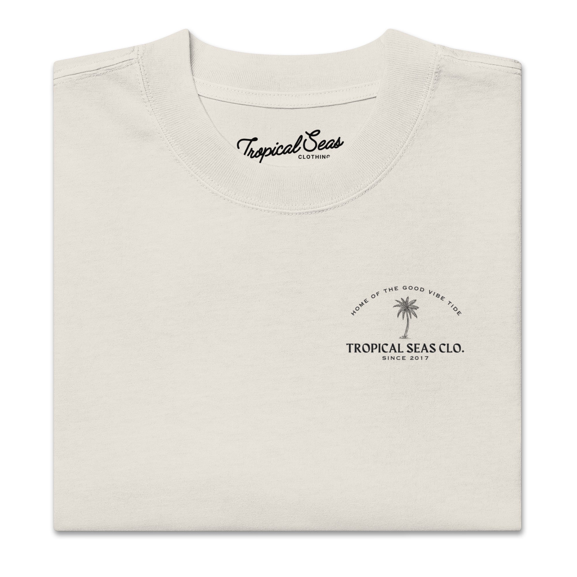Oversized Perfect Palm faded t-shirt Karis Fashions