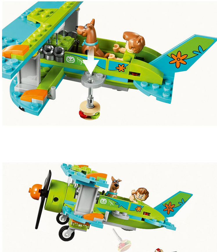 "Mystery Machine Puzzle Assembly Building Toy" Karis Fashions
