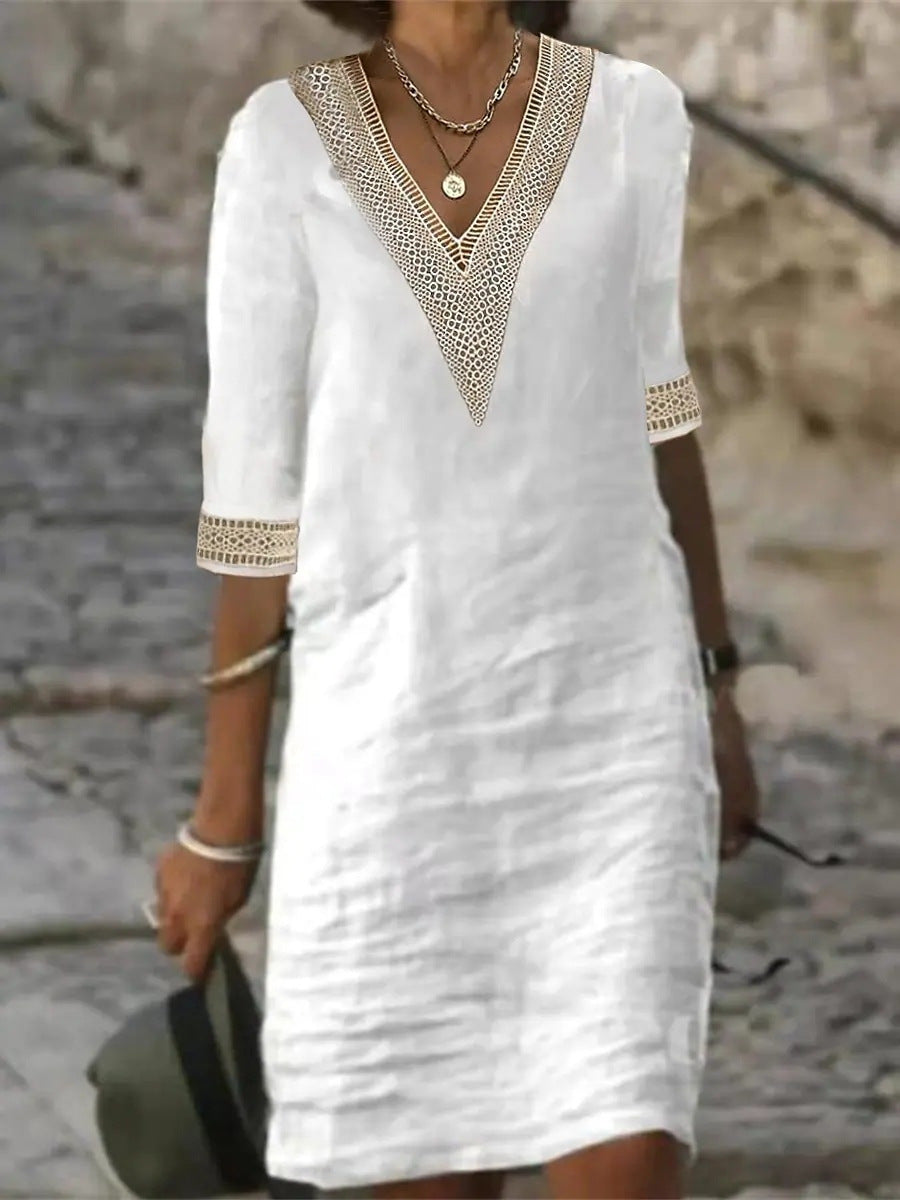 YZ1224 Women's Casual Loose Dress for Fall/Winter Karis Fashions