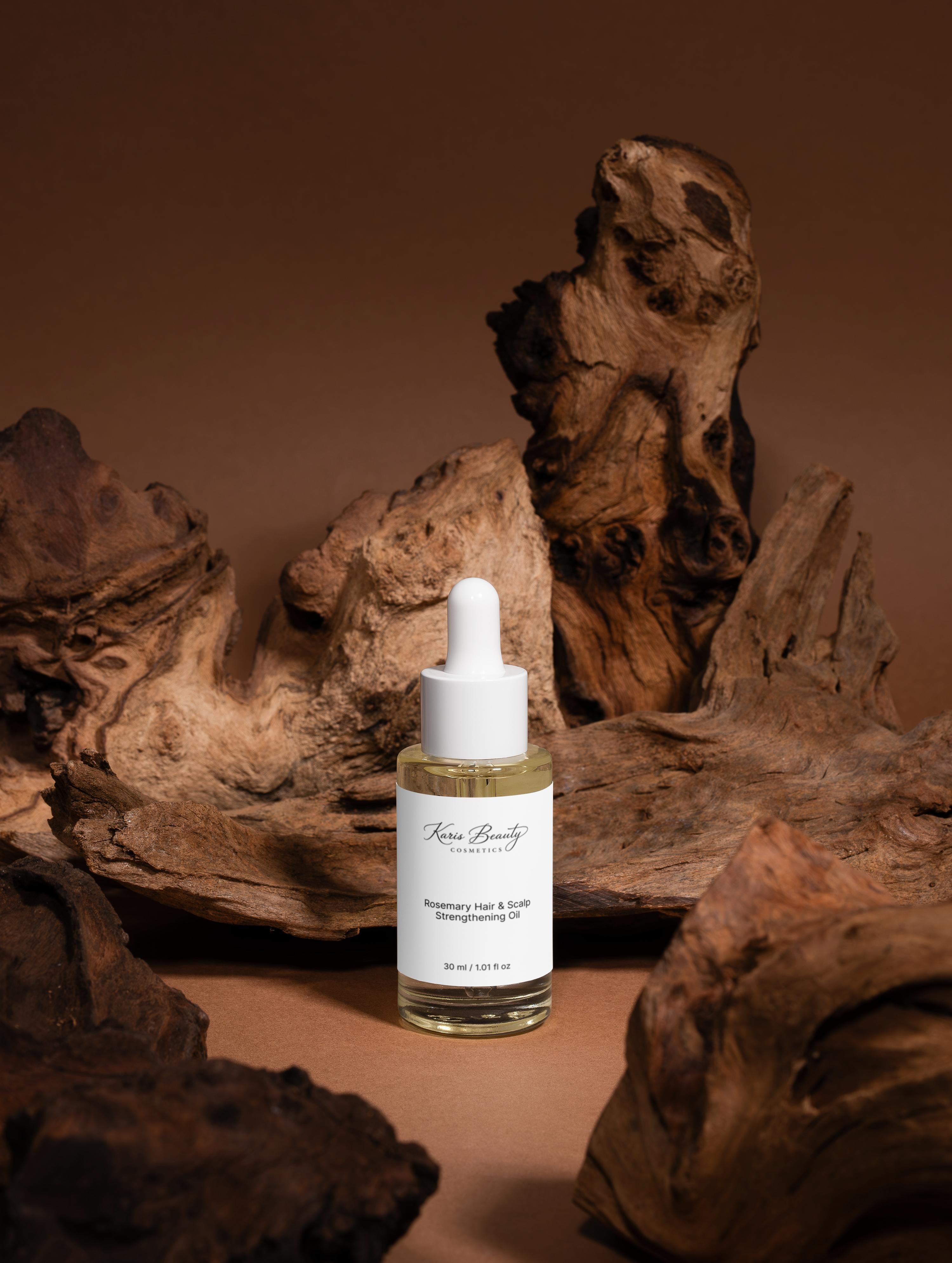 Rosemary Hair Growth Oil Strengthen, Thicken & Restore Scalp Health Karis Boutique