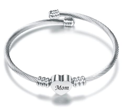 Stainless Steel Braided Mother’s Day Bracelets for Mom Karis Fashions