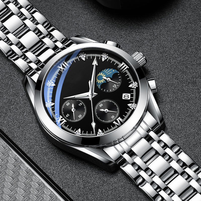 Men's Fashion Waterproof Luminous Calendar Sports Quartz Watch Karis Fashions