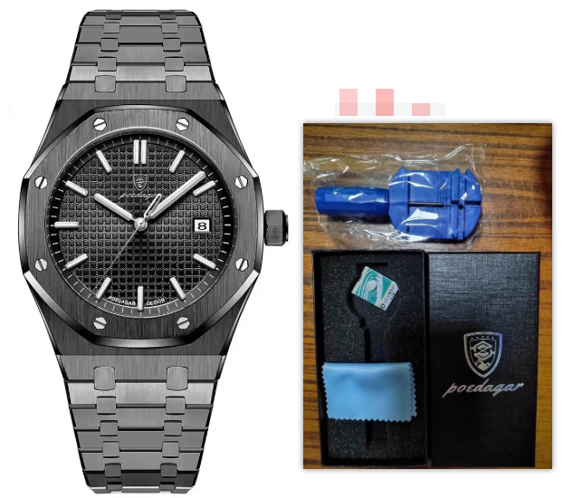 Men's Luminous Waterproof Quartz Watch Karis Fashions