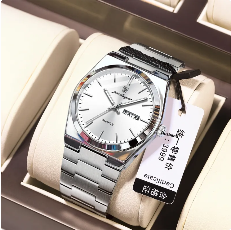 Men's Ultra-Thin Luminous Waterproof Quartz Watch Karis Fashions