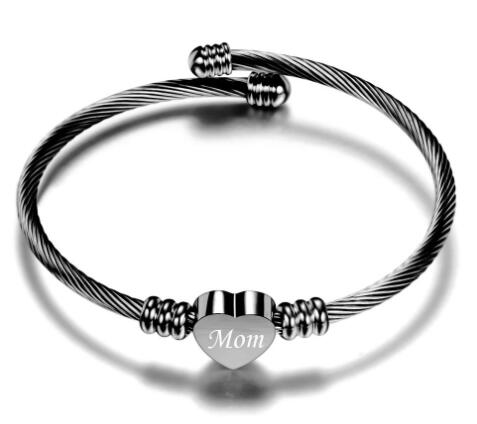 Stainless Steel Braided Mother’s Day Bracelets for Mom Karis Fashions