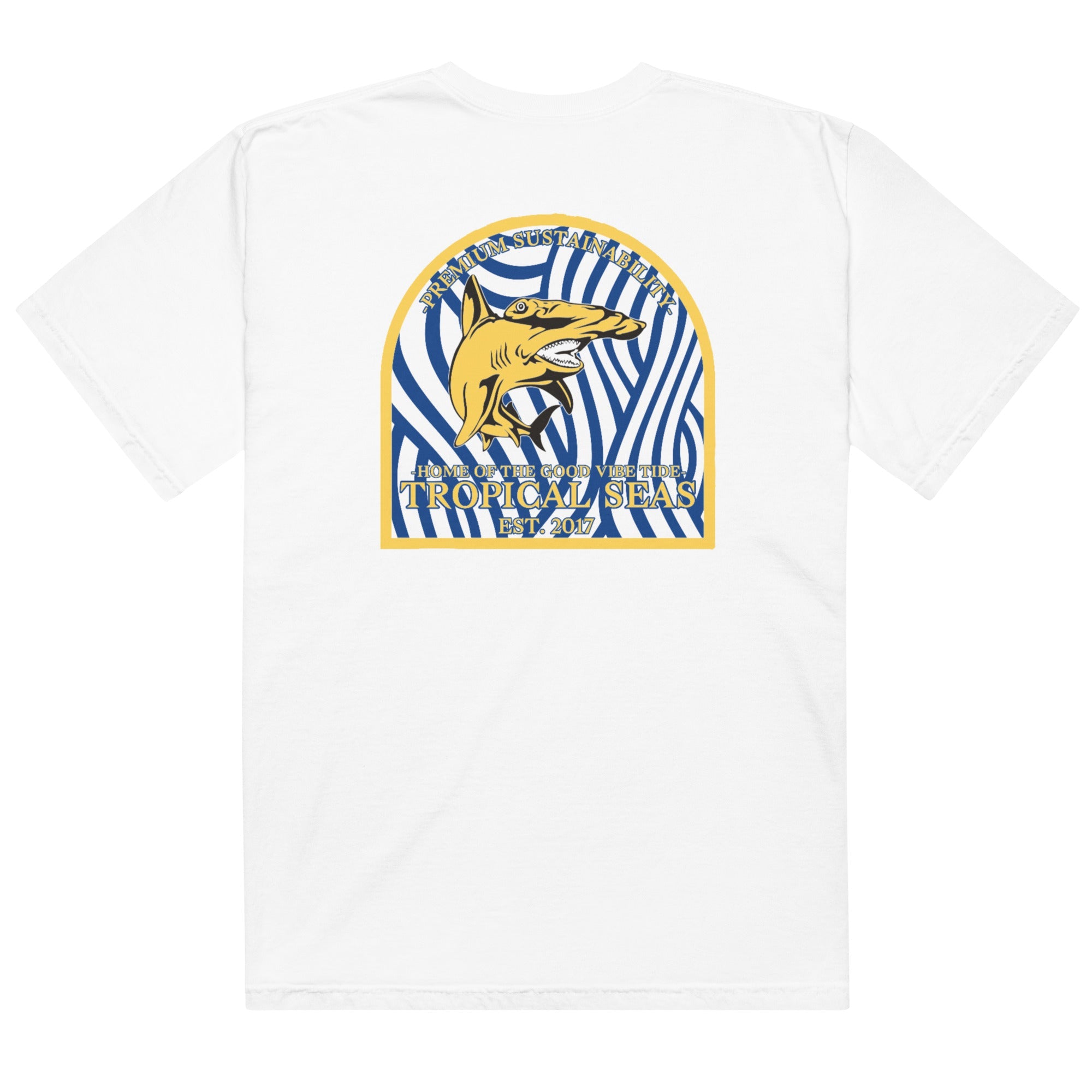 Men’s Hammerhead Shark Heavyweight T-Shirt Karis Fashions