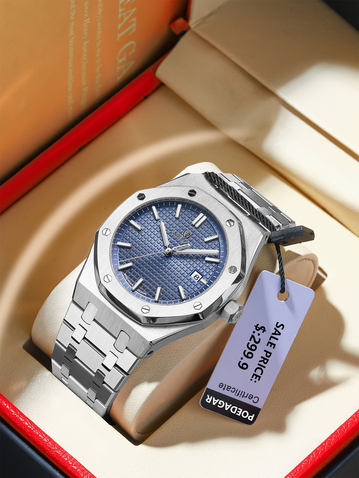 Men's Luminous Waterproof Quartz Watch Karis Fashions