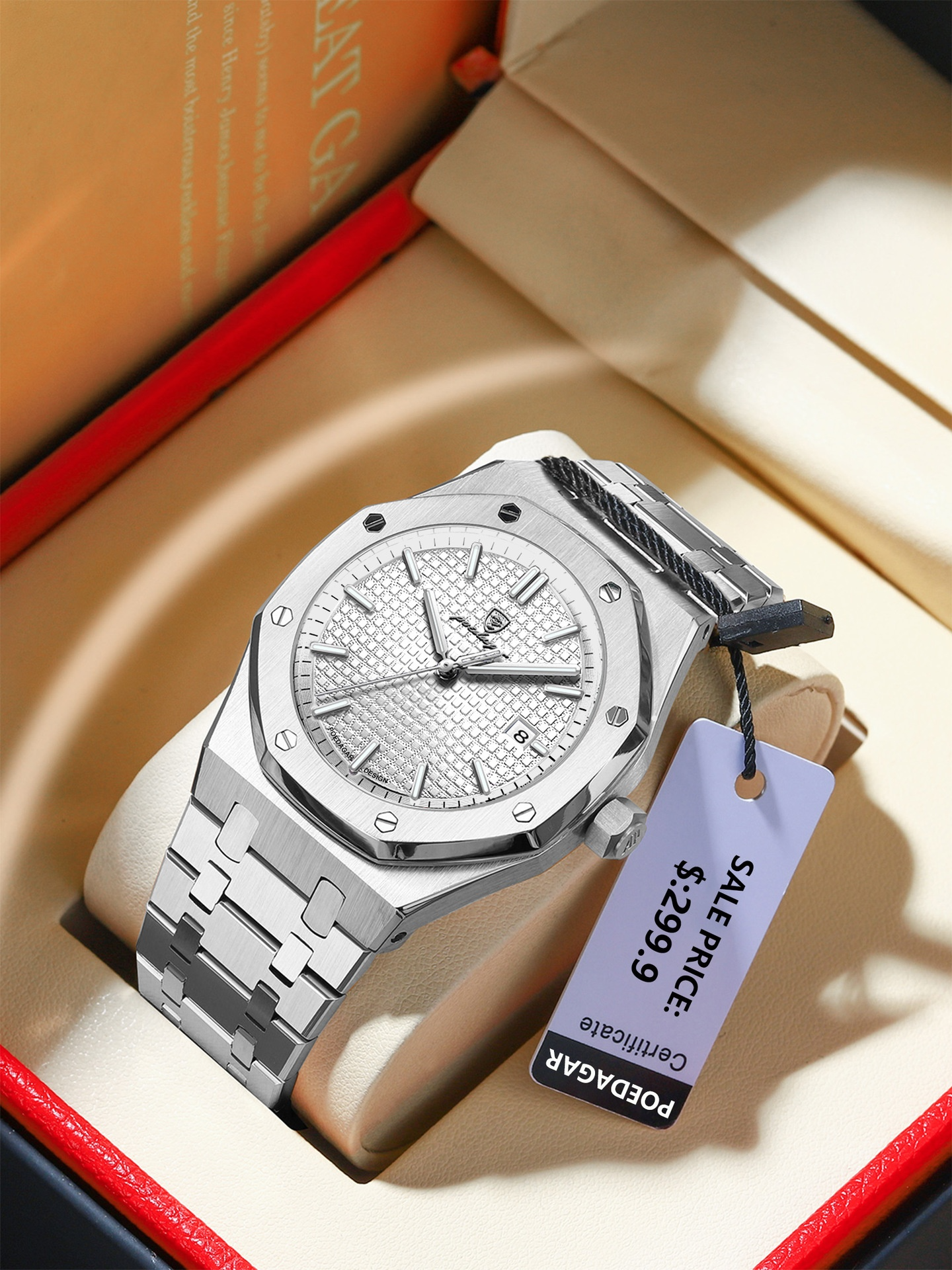 Men's Luminous Waterproof Quartz Watch Karis Fashions