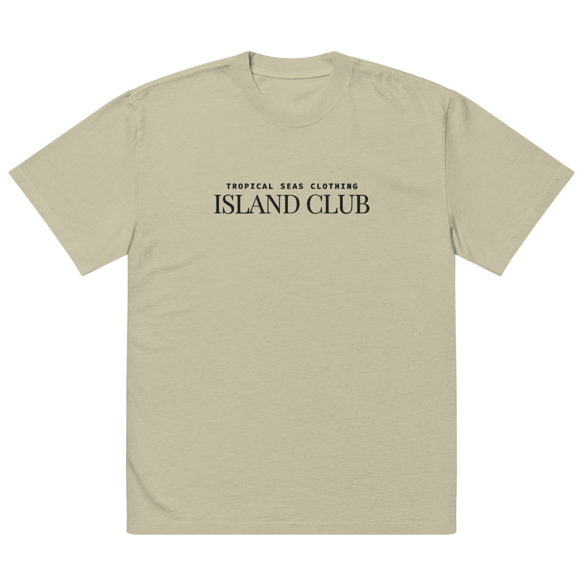 Oversized Tropical Seas faded t-shirt Karis Fashions