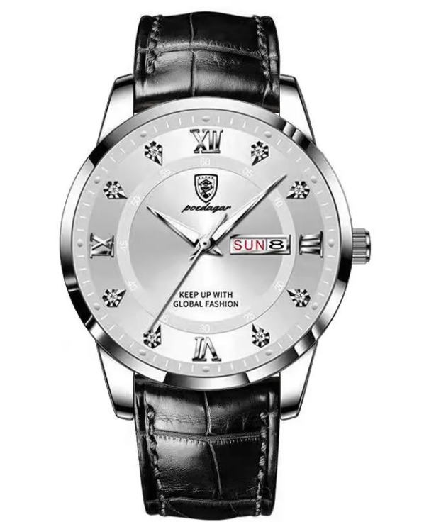 Luminous Waterproof Men's Dual Calendar Watch Karis Fashions