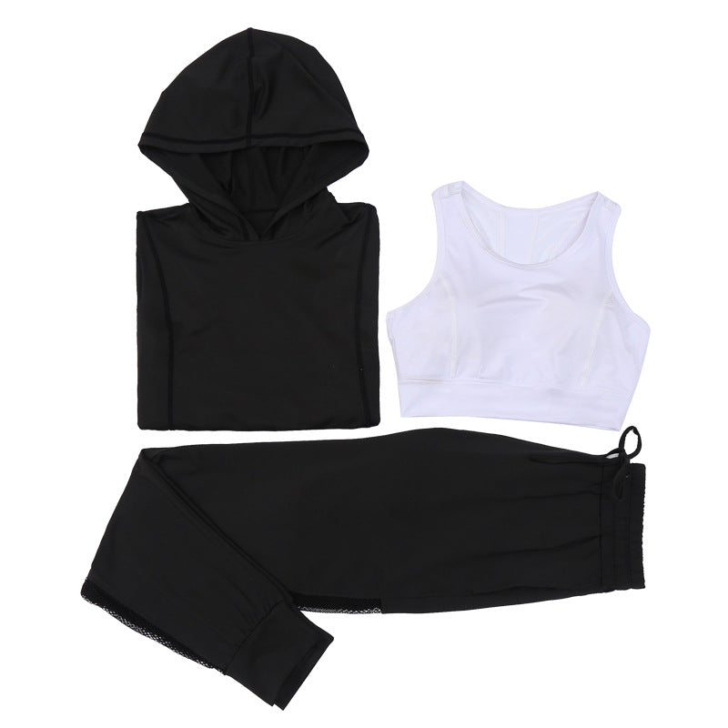 Women's Yoga and Running 3-Piece Activewear Set Karis Fashions