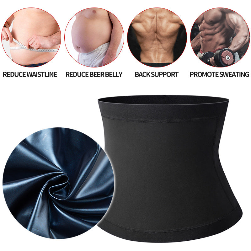 Men's Sauna Body Shaper Waist Trainer Slimming Belt Karis Fashions