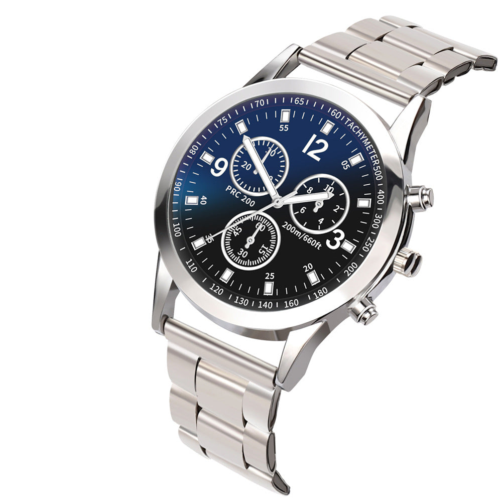 Geneva Quartz Steel Band Watch for Unisex ZA01-G Karis Fashions