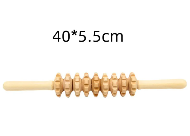 Wooden Anti-Cellulite Hand Massage Roller Set (Multiple Options) Karis Fashions