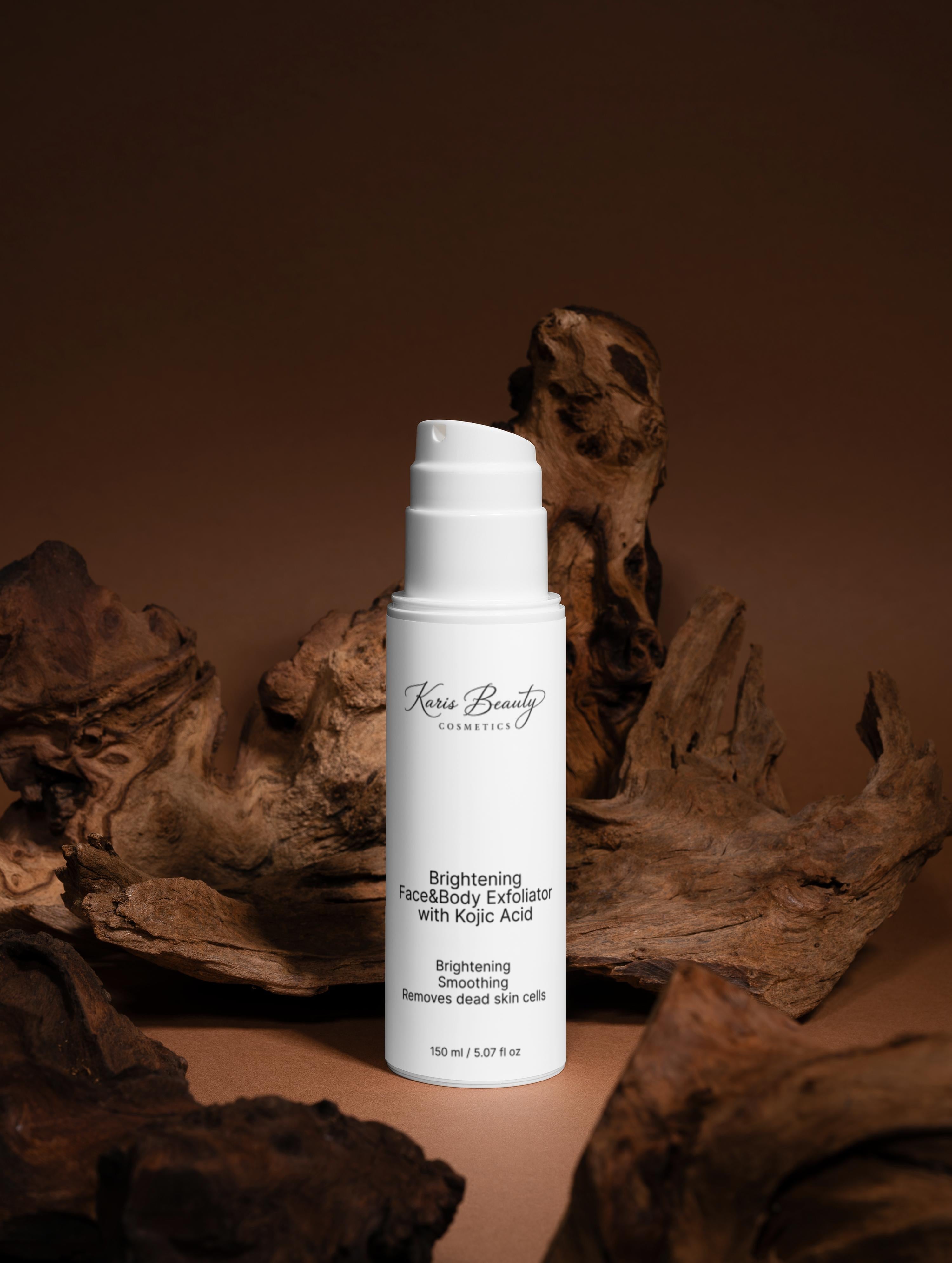 Brightening Face & Body Exfoliator with Kojic Acid Karis Boutique