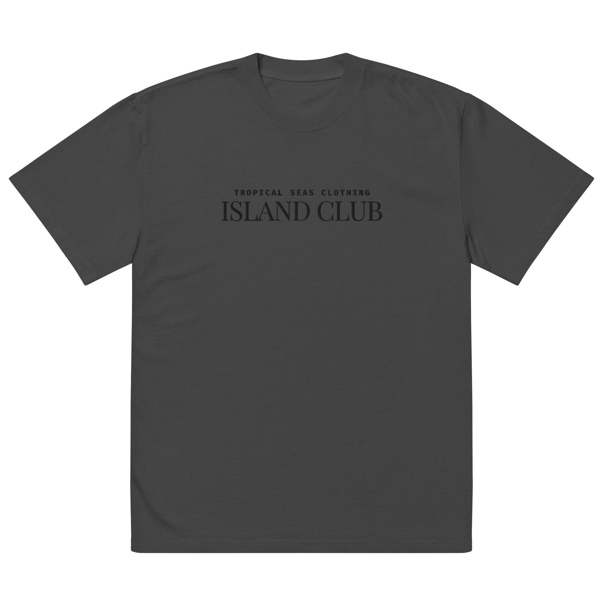 Oversized Tropical Seas faded t-shirt Karis Fashions