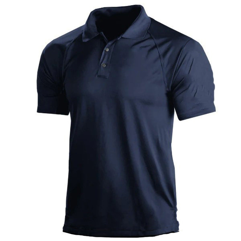 Men's Outdoor 3D Digital Polo Shirt with US Flag Karis Fashions