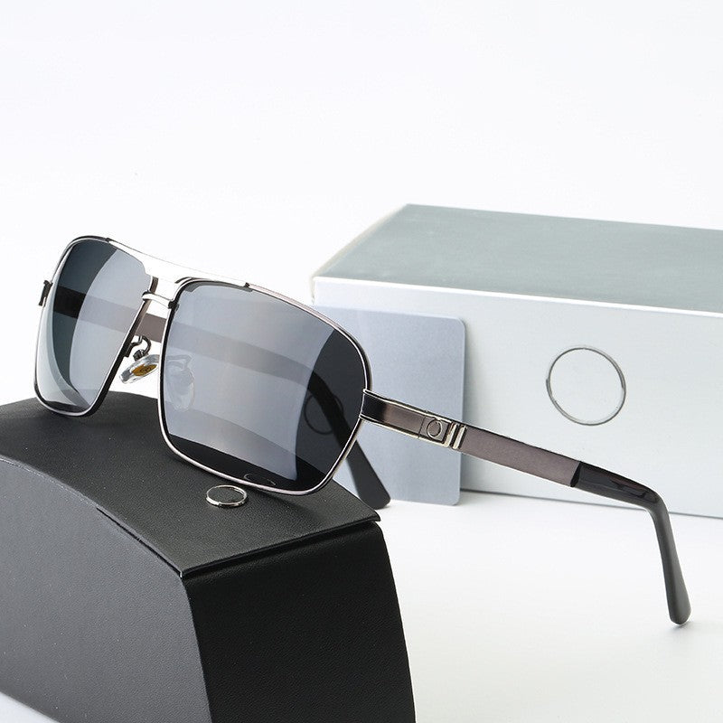 New Men's Polarized Sunglasses Fashion Square Frame Karis Fashions