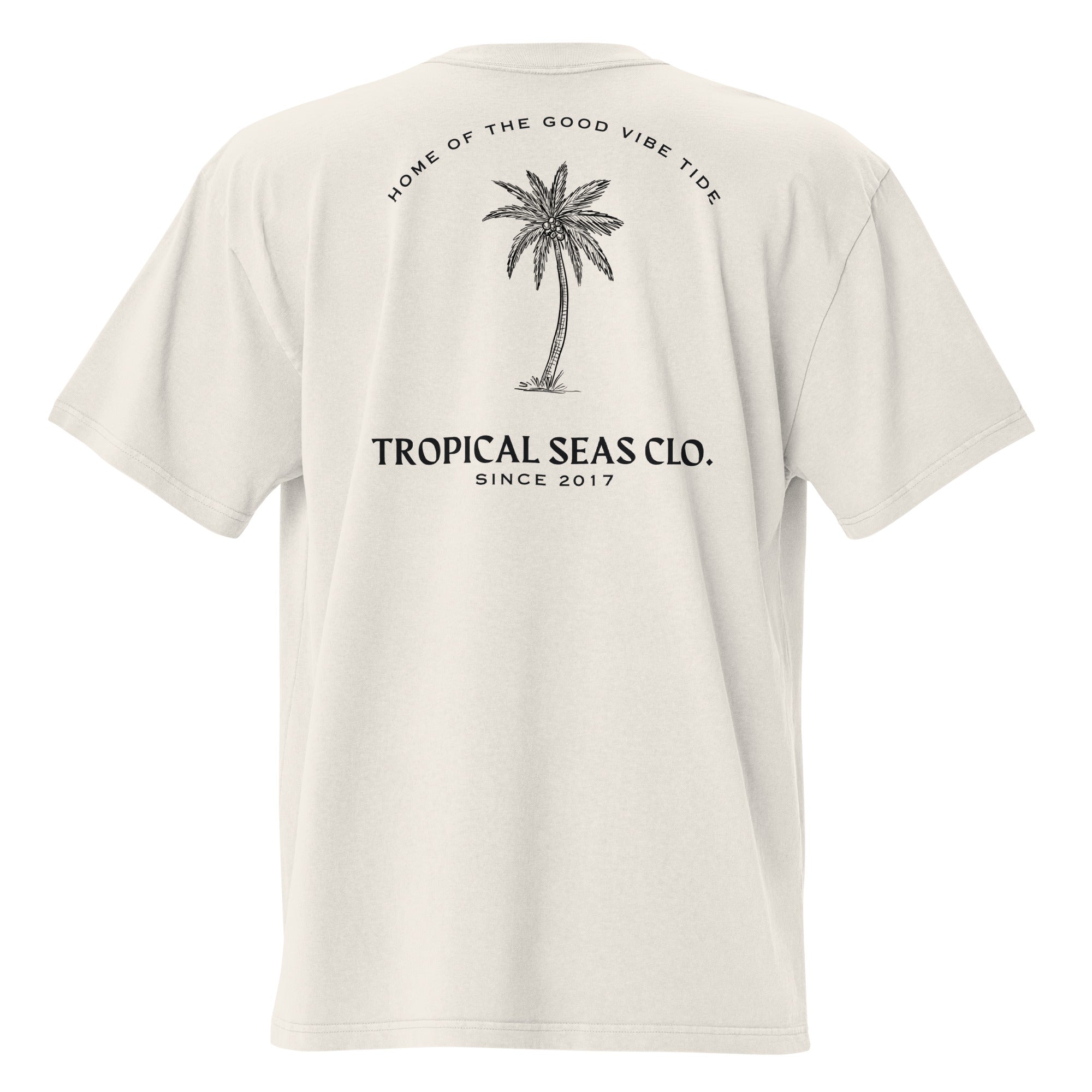 Oversized Perfect Palm faded t-shirt Karis Fashions