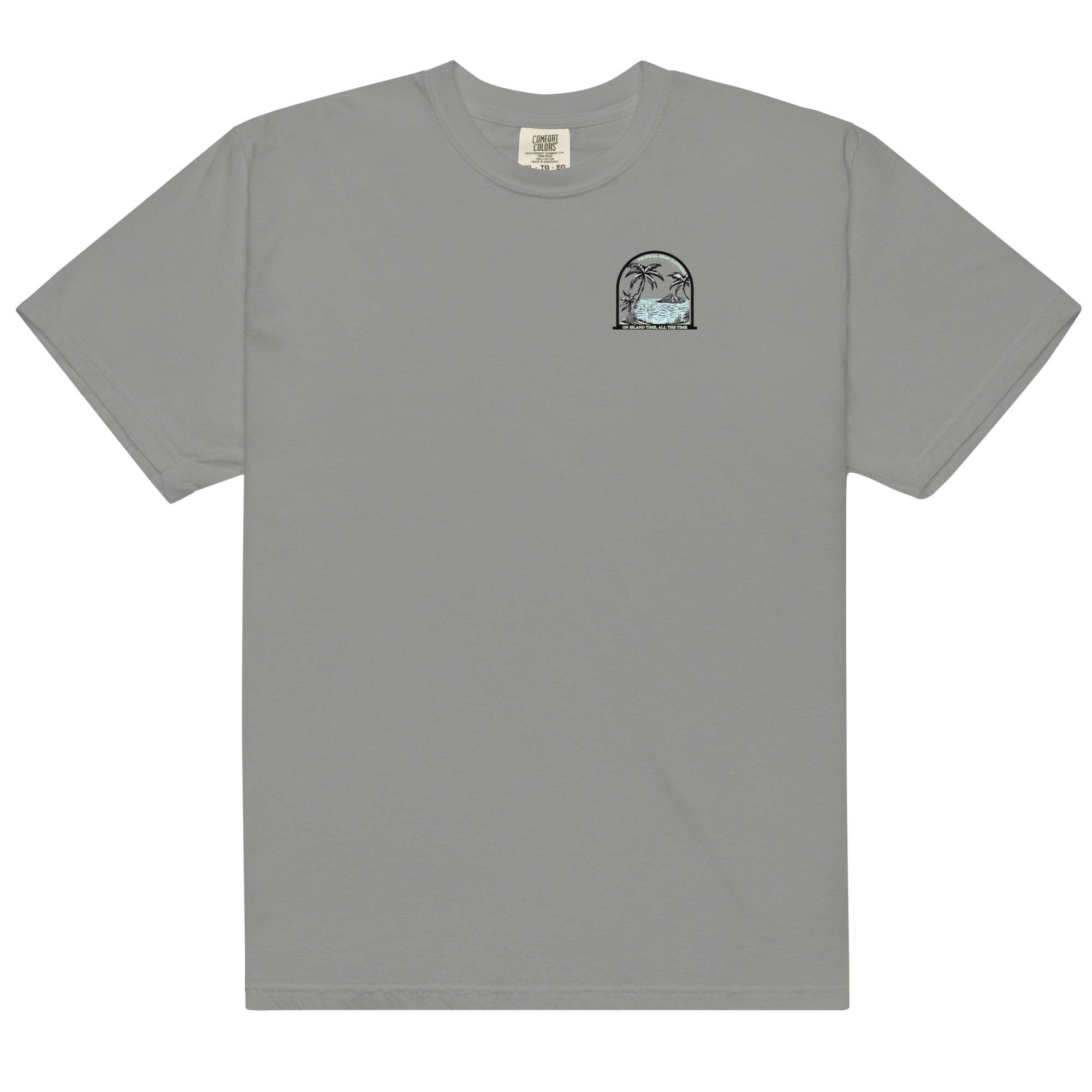 Men’s Island Time, All the Time Heavyweight T-Shirt Karis Fashions