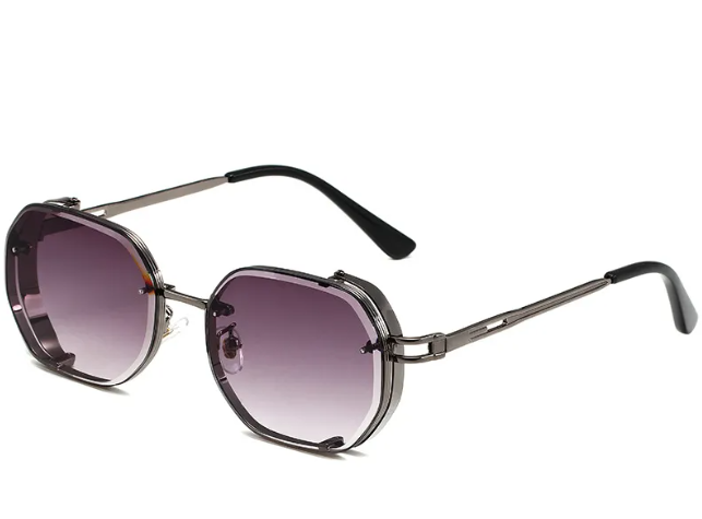 Men's Fashion Square Metal Sunglasses Karis Fashions