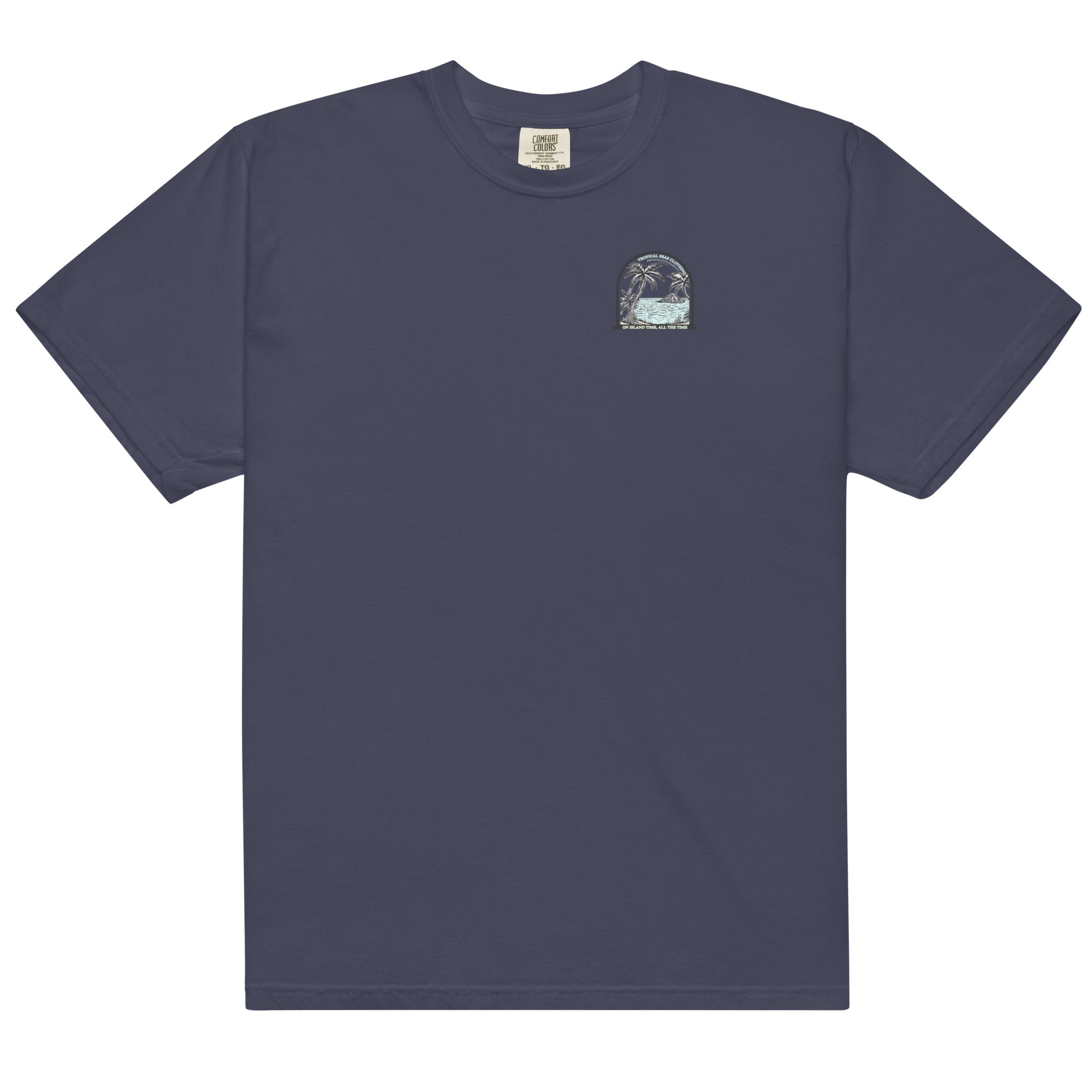 Men’s Island Time, All the Time Heavyweight T-Shirt Karis Fashions