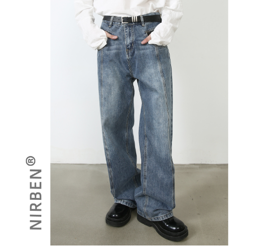 Vintage Men's Jeans with Unique Design Karis Fashions
