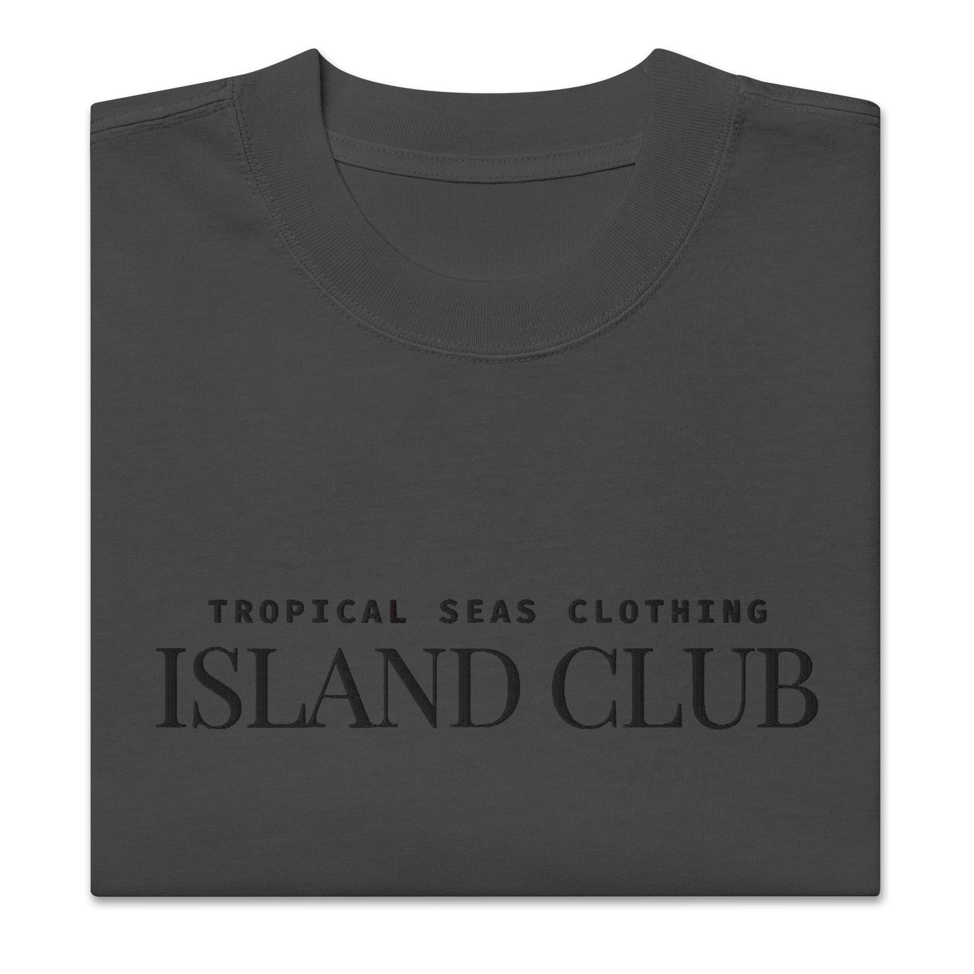 Oversized Tropical Seas faded t-shirt Karis Fashions