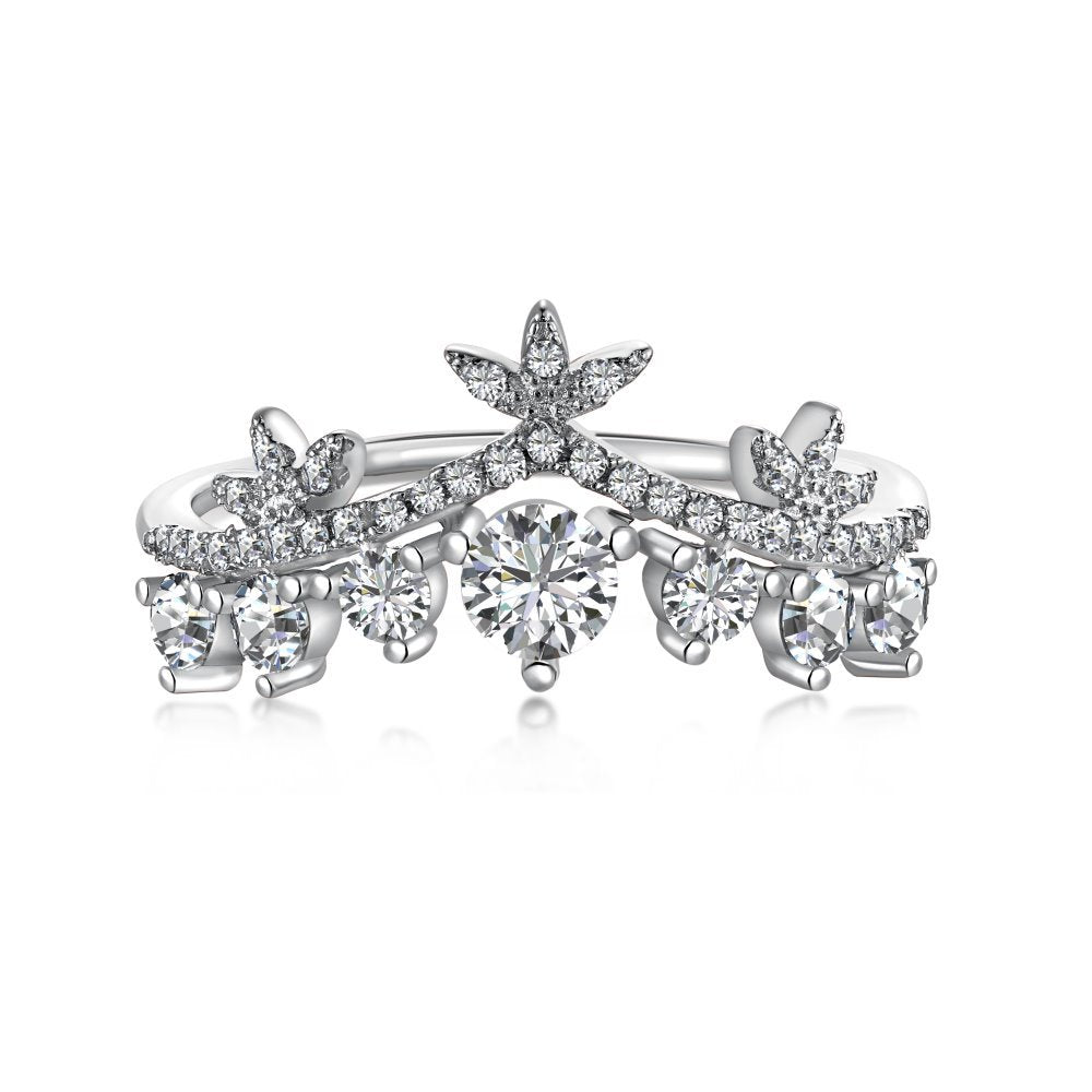 Japanese Korean Light Luxury S925 Sterling Silver Ring Karis Fashions