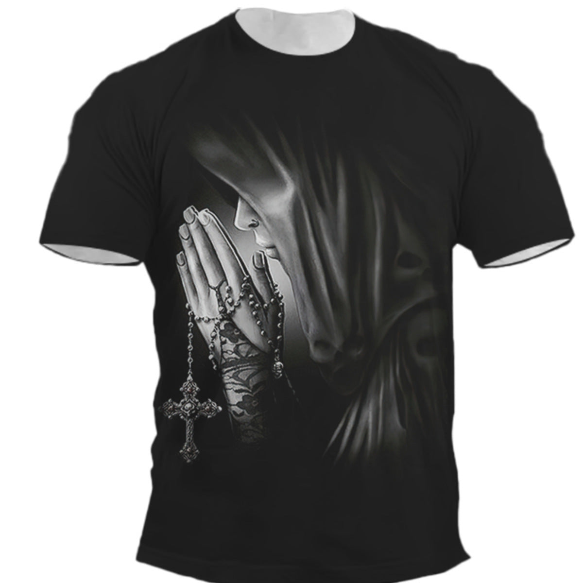 Men's Fashion 3D Printed Short Sleeve T-Shirt Karis Fashions
