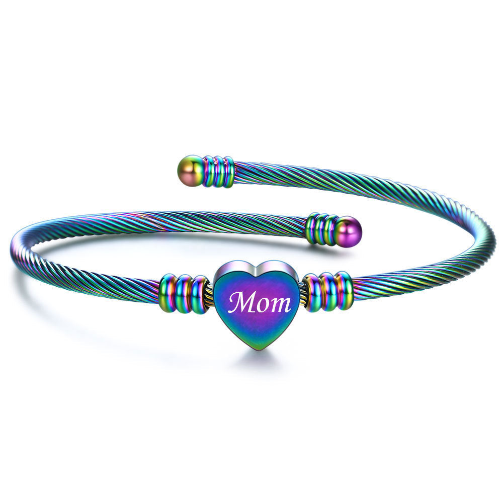 Stainless Steel Braided Mother’s Day Bracelets for Mom Karis Fashions