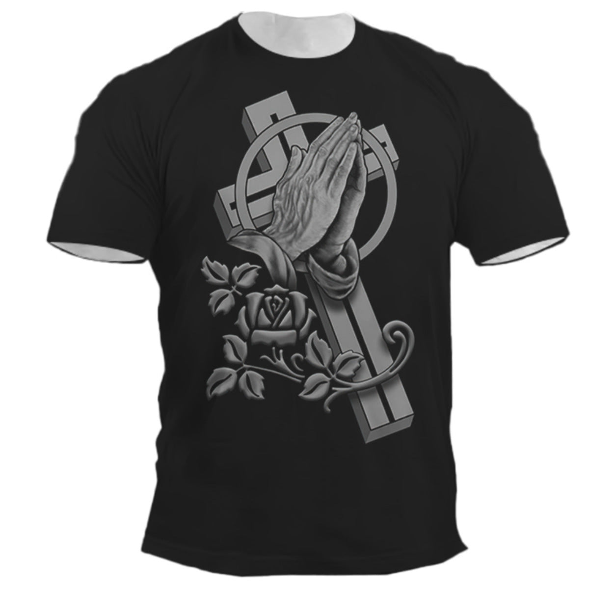 Men's Fashion 3D Printed Short Sleeve T-Shirt Karis Fashions