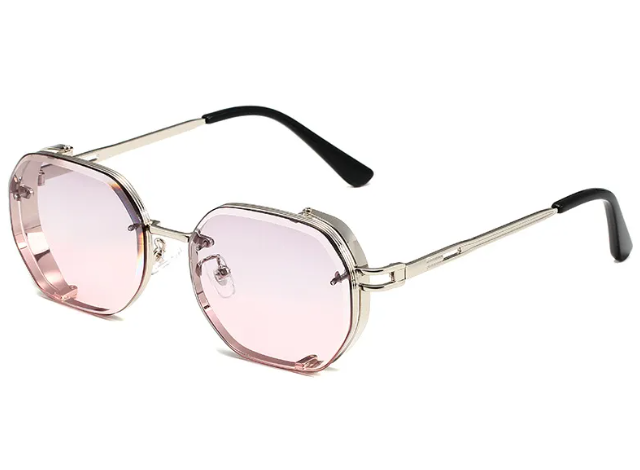 Men's Fashion Square Metal Sunglasses Karis Fashions
