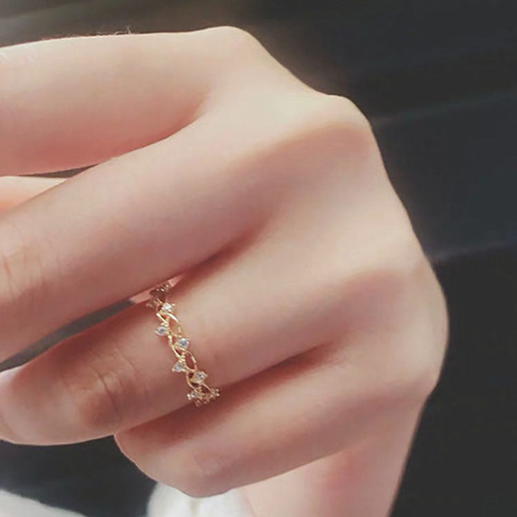 Light Luxury S925 Sterling Silver Fashion Ring Karis Fashions