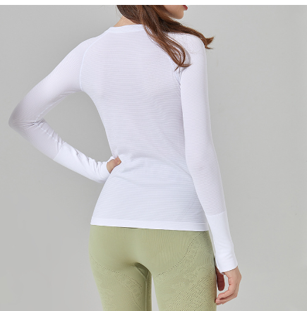 Women's Long Sleeve Sports T-Shirt for Yoga and Running Karis Fashions