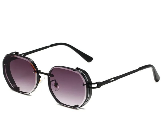 Men's Fashion Square Metal Sunglasses Karis Fashions