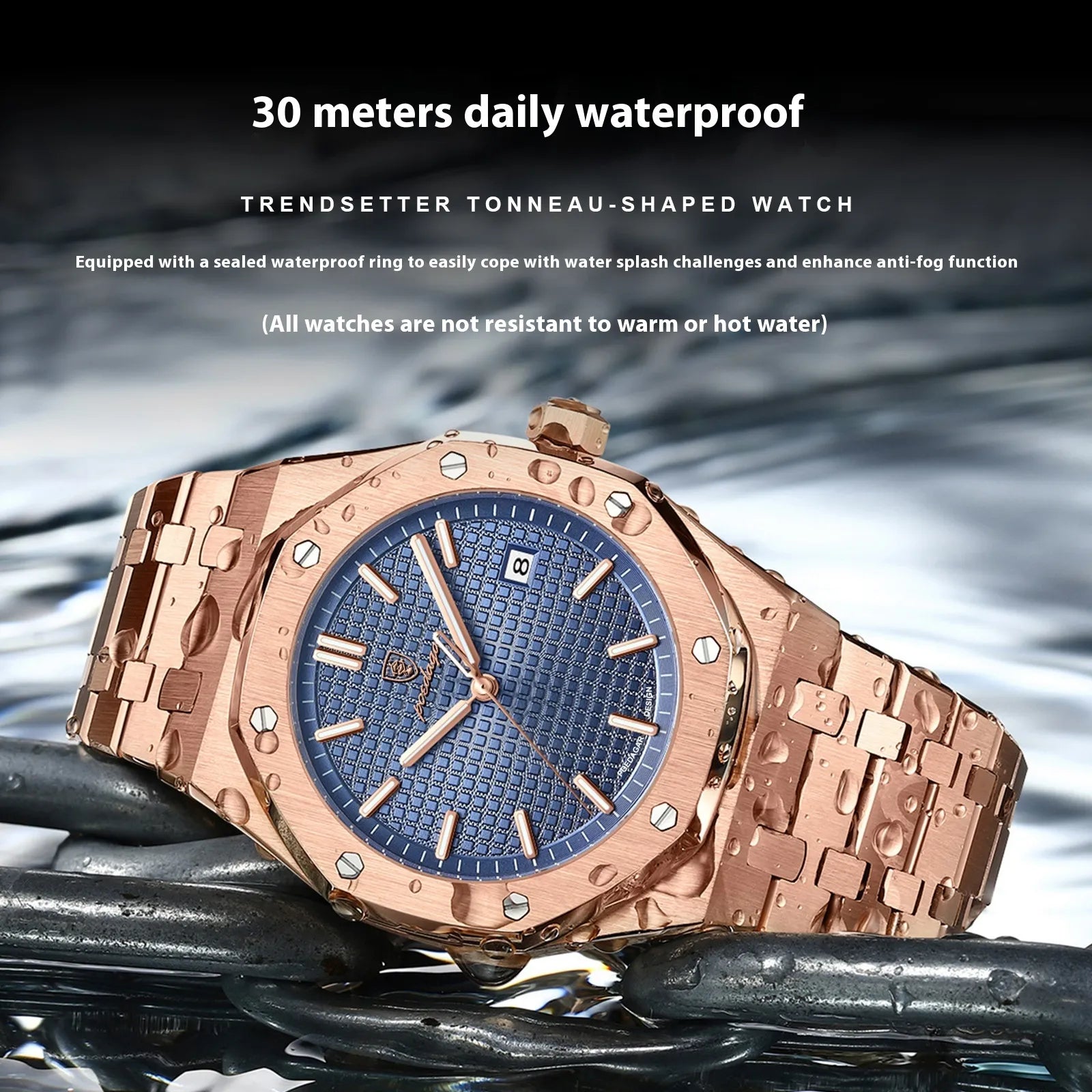 Men's Luminous Waterproof Quartz Watch Karis Fashions
