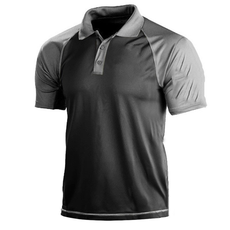 Men's Outdoor 3D Digital Polo Shirt with US Flag Karis Fashions