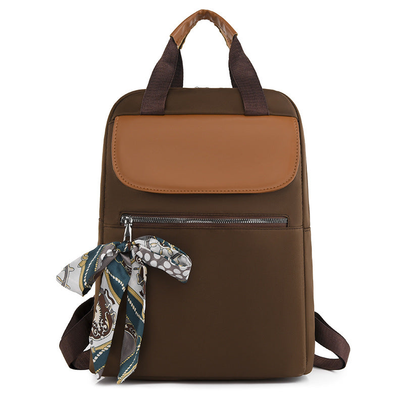 Women's Waterproof Oxford Cloth Large-Capacity Backpack Karis Fashions