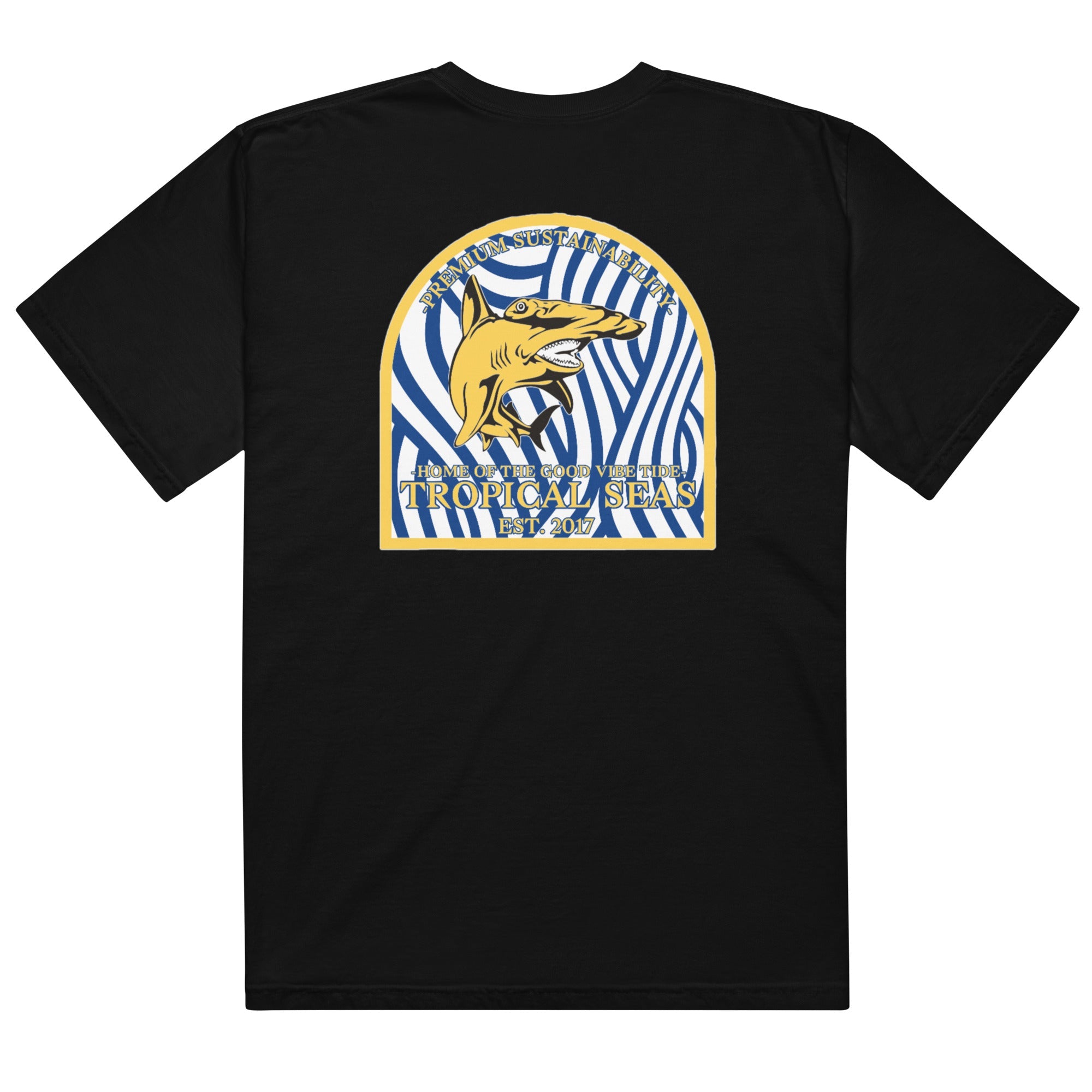 Men’s Hammerhead Shark Heavyweight T-Shirt Karis Fashions
