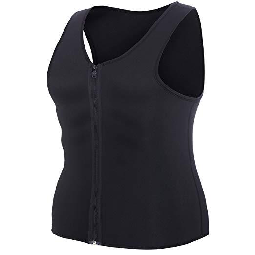Men's Neoprene Waist Trainer Vest for Weight Loss Karis Fashions