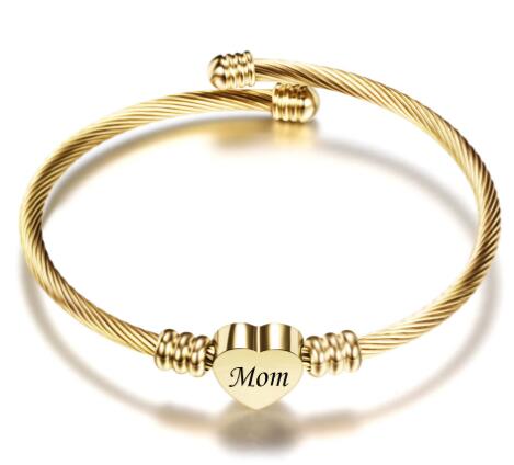 Stainless Steel Braided Mother’s Day Bracelets for Mom Karis Fashions