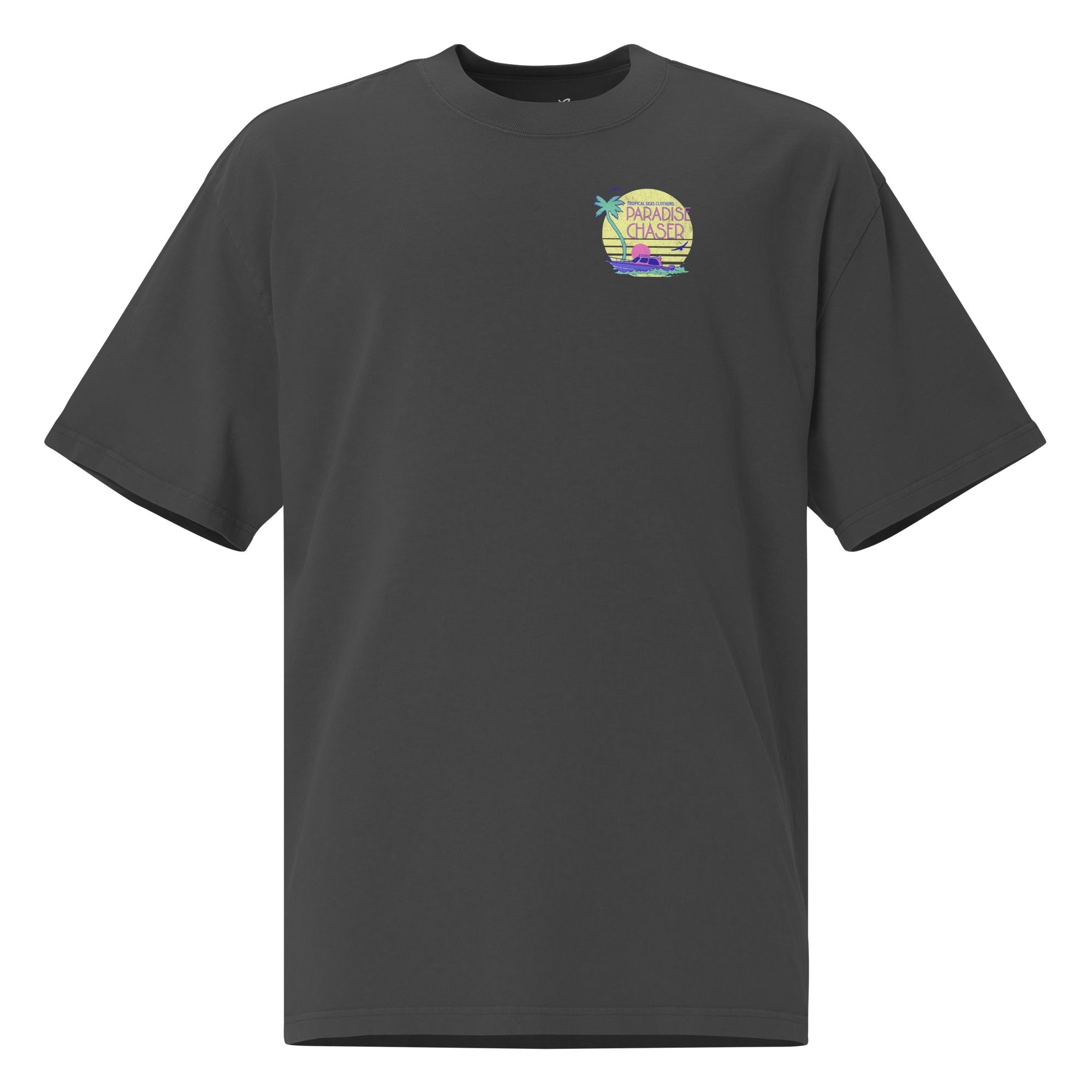 Oversized Paradise Chaser faded t-shirt Karis Fashions