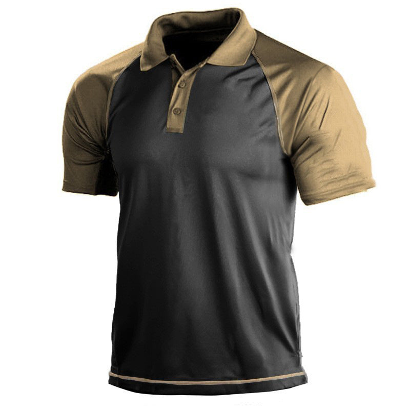 Men's Outdoor 3D Digital Polo Shirt with US Flag Karis Fashions