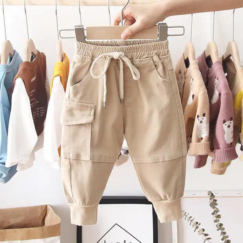 New Cotton Cargo Pants for Boys - Casual Sport Trousers Karis Fashions