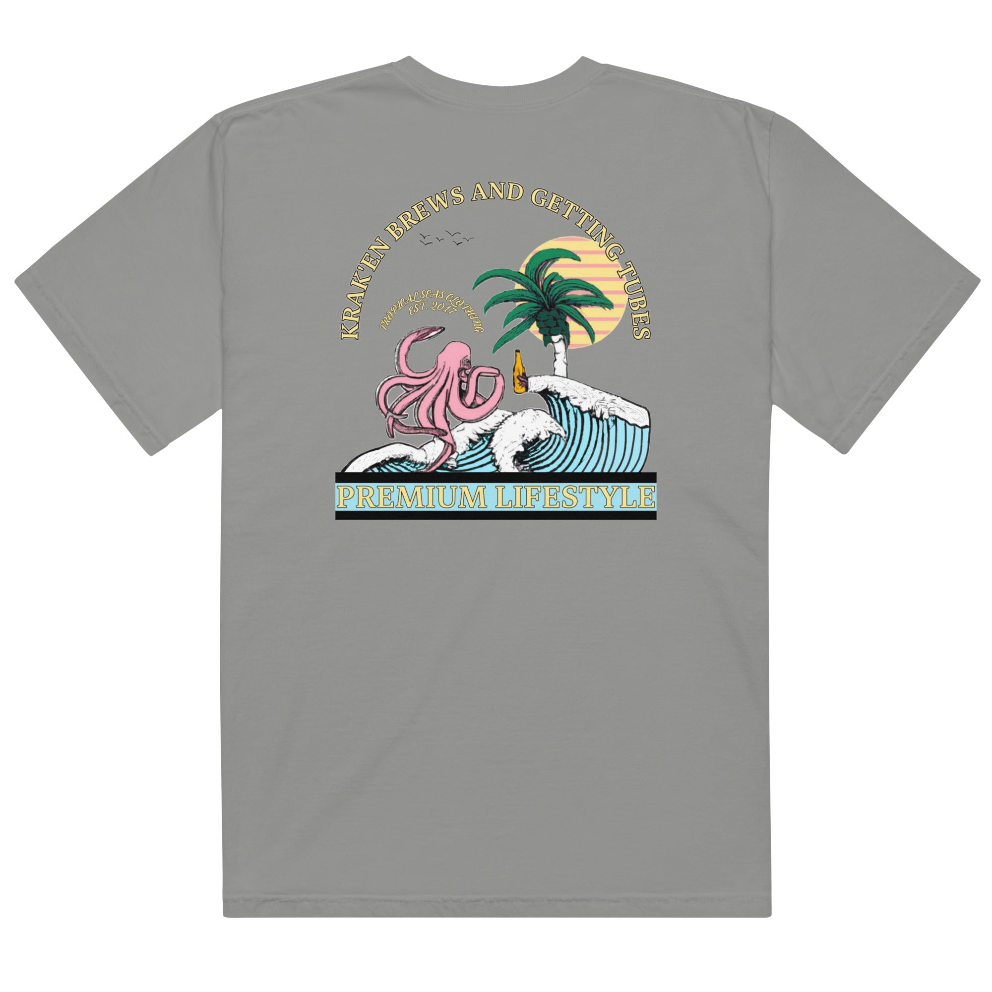 Men’s Premium Lifestyle heavyweight t-shirt Karis Fashions