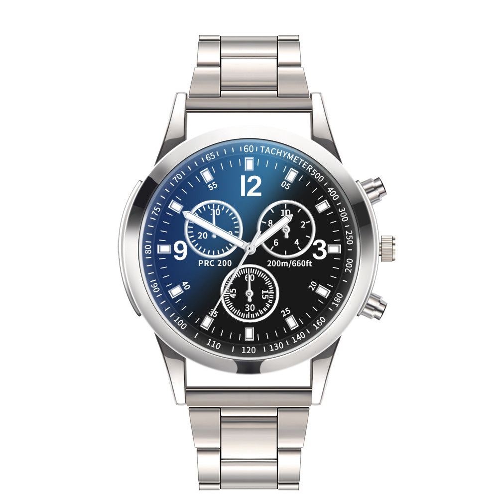 Geneva Quartz Steel Band Watch for Unisex ZA01-G Karis Fashions