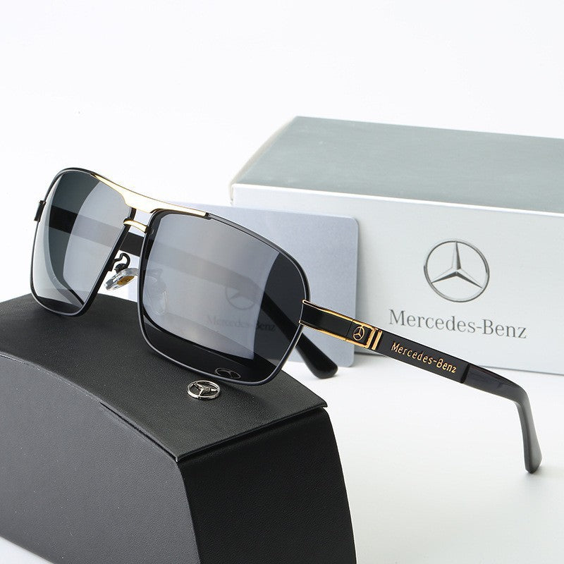 New Men's Polarized Sunglasses Fashion Square Frame Karis Fashions