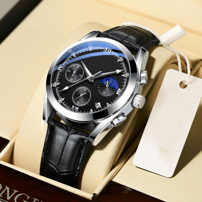 Men's Fashion Waterproof Luminous Calendar Sports Quartz Watch Karis Fashions