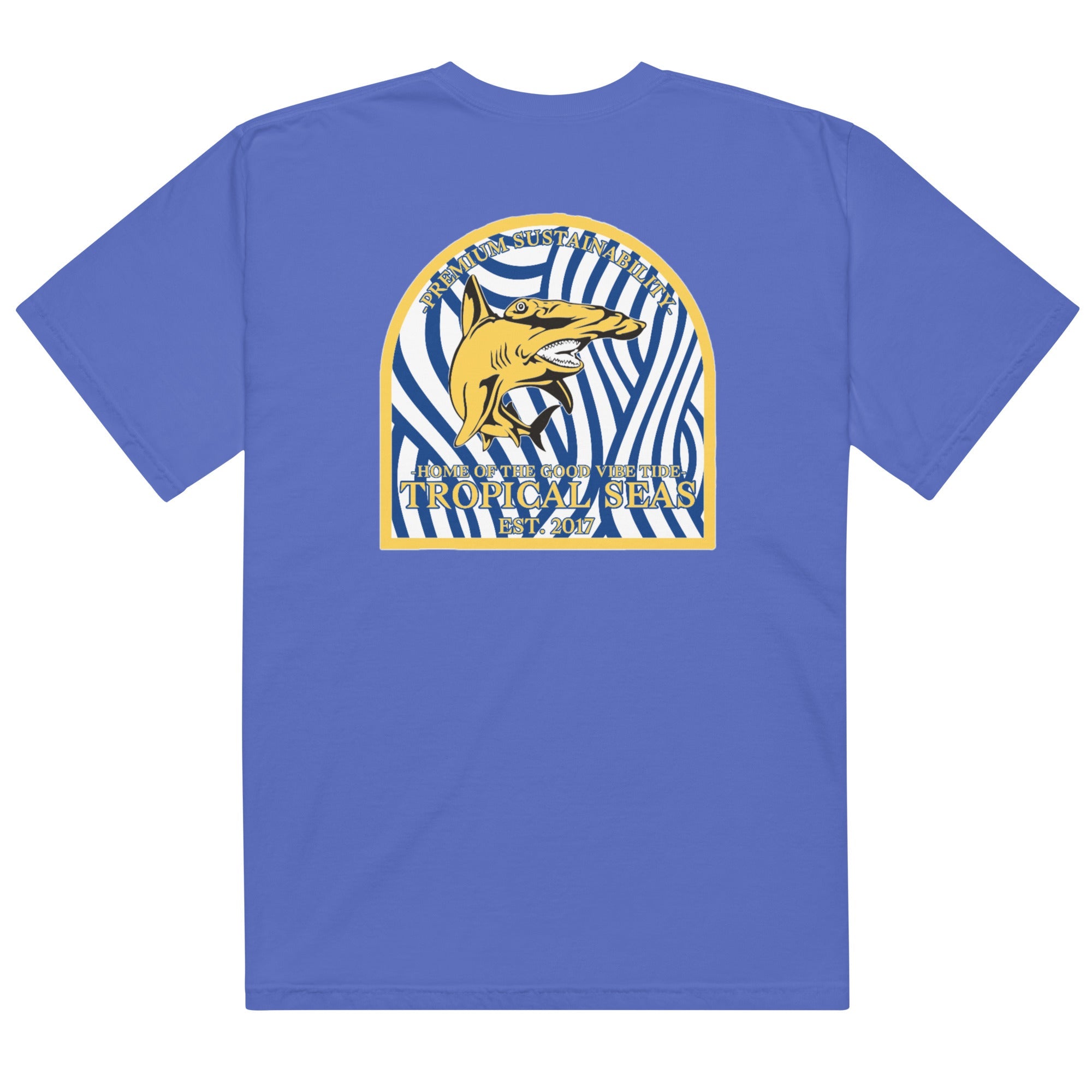 Men’s Hammerhead Shark Heavyweight T-Shirt Karis Fashions